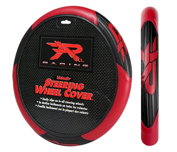 Picture of R Racing Red Velocity Steering Wheel Cover
