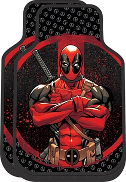 Picture of Marvel Deadpool Repeater Plasticlear Floor Mat