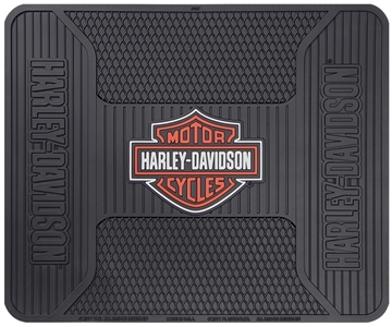 Non-Carpeted 1467G Harley-Davidson Floor Mats Elite Series Bar & Shield Logo