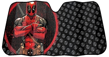 Picture of Marvel Deadpool Repeater Accordion Sunshade