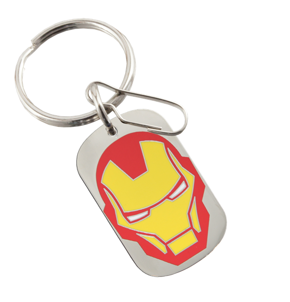 Details about   HANDMADE Marvel Iron Man Keychain 