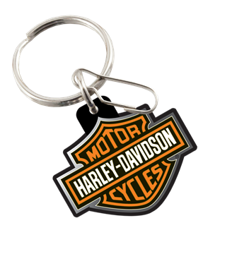 Picture of Harley-Davidson® Logo PVC Key Chain