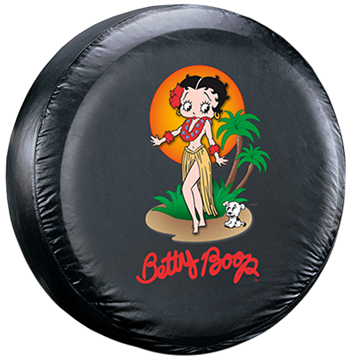 Betty Boop Aloha Tire Cover