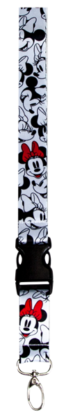 Disney Minnie Mouse Expressions Lanyard