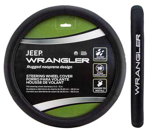 Picture of Jeep Wrangler Neoprene Steering Wheel Cover