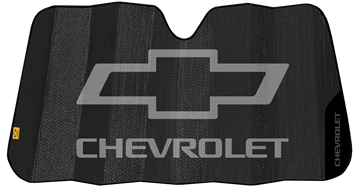 Picture of Chevrolet Black Matte Accordion Sunshade