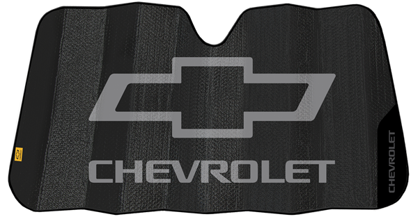 Picture of Chevrolet Black Matte Accordion Sunshade