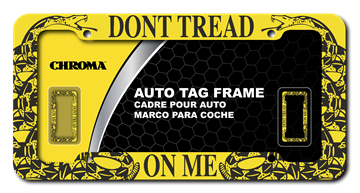 Picture of Don't Tread On Me Plastic Frame
