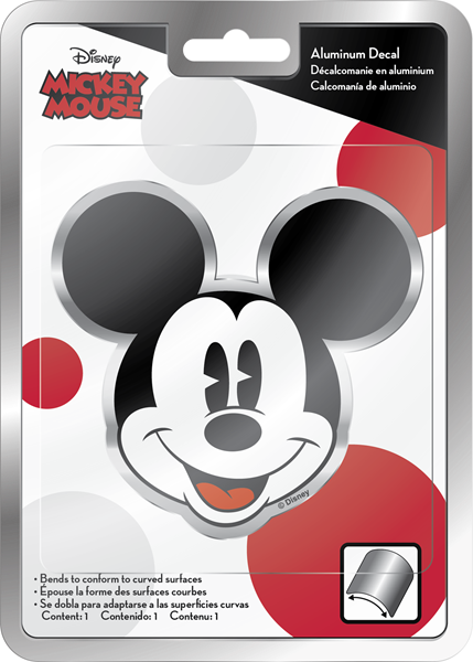 Picture of Disney Mickey Mouse Aluminum Decal