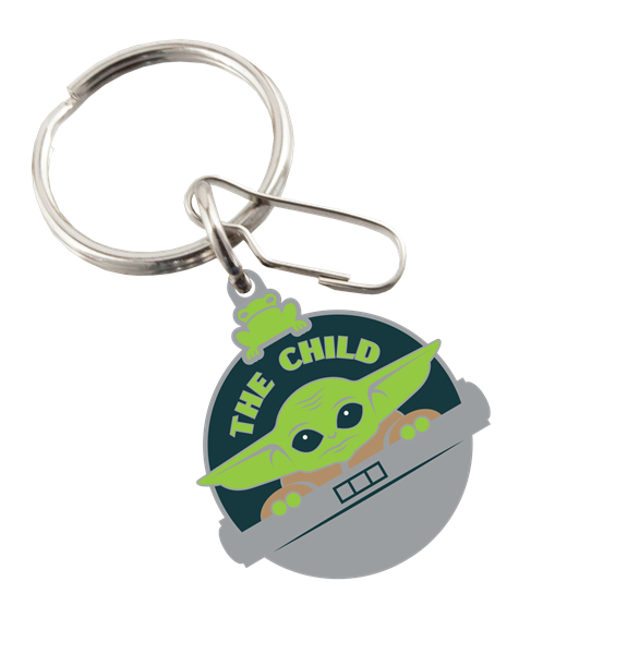 Picture of Star Wars The Mandalorian The Child Enamel Key Chain