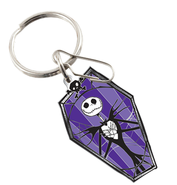 Picture of Disney Nightmare Before Christmas Coffin Enamel Key Chain