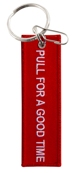 Picture of PlastiColor Pull For A Good Time Embroidered Strap Key Chain