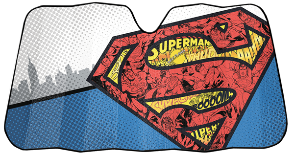 Picture of Warner Bros. DC Superman Foil Accordion Sunshade