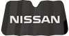 Picture of Nissan Black Matte Accordion Sunshade