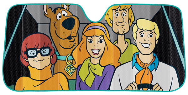 Warner Bros. Scooby Doo Accordion Sunshade: Warner Bros. Scooby Doo Car  Accessories - Officially Licensed Car Accessories | MyCoolCarStuff.com