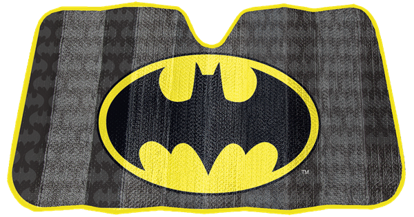 Picture of Warner Bros. DC Batman Yellow Accordion Sunshade