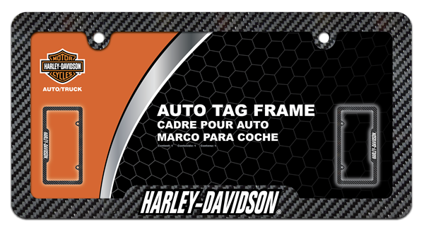Picture of Harley-Davidson Carbon Fiber Look Metal Frame