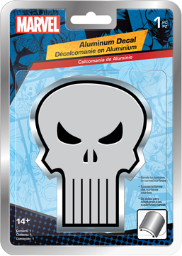 Picture of Marvel Punisher Aluminum Decal