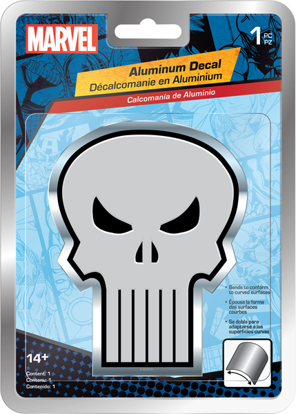 Picture of Marvel Punisher Aluminum Decal