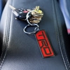 Picture of Toyota TRD Nickel Red and Black Enamel Key Chain