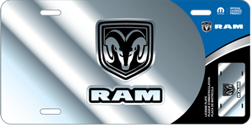 Picture of RAM Emblem Chrome Frame
