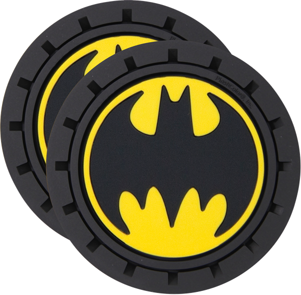 Warner Bros. DC Batman Cup Holder Coasters: Warner Bros. DC Batman Car  Accessories - Officially Licensed Car Accessories