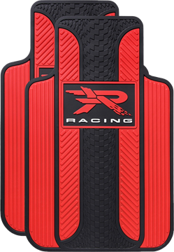 Picture of R Racing Red Velocity Floor Mats