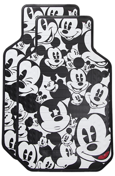 Picture of Disney Mickey Mouse Expressions PlastiClear Floor Mats