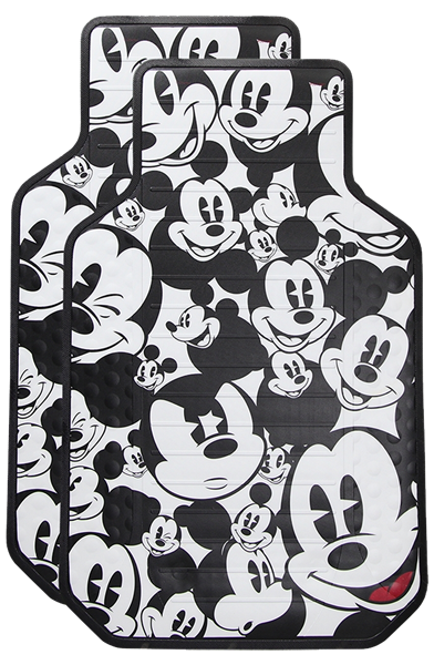 Picture of Disney Mickey Mouse Expressions PlastiClear Floor Mats
