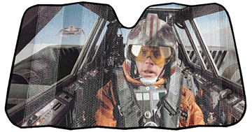 Picture of Star Wars Snow Speeder Accordion Sunshade